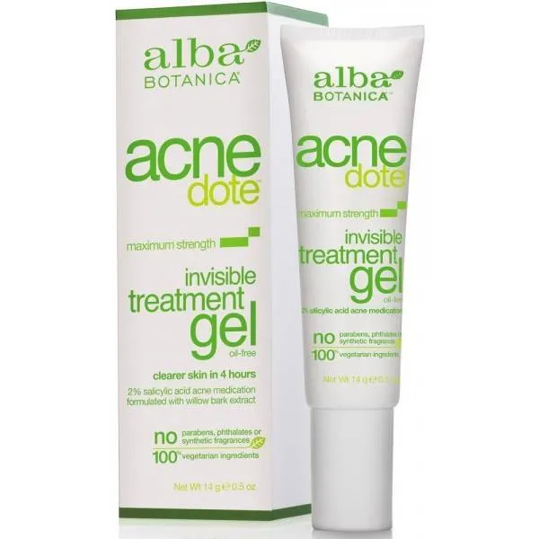 Alba Botanica Acne Invisible Treatment Gel 14g