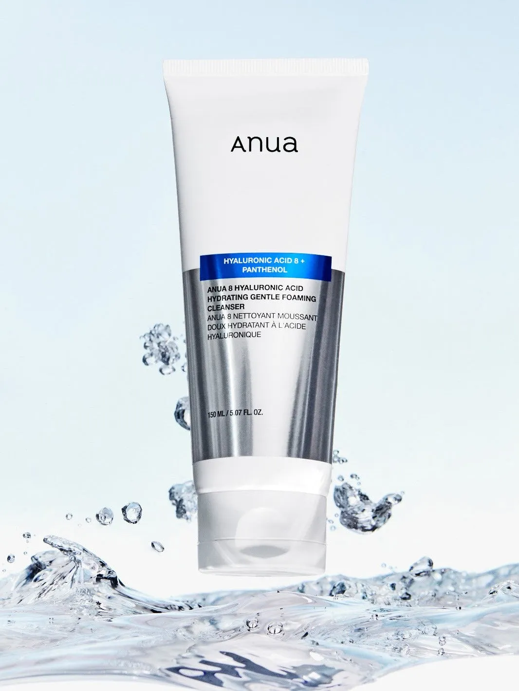 Anua 8 Hyaluronic Acid Hydrating Gentle Foaming Cleanser