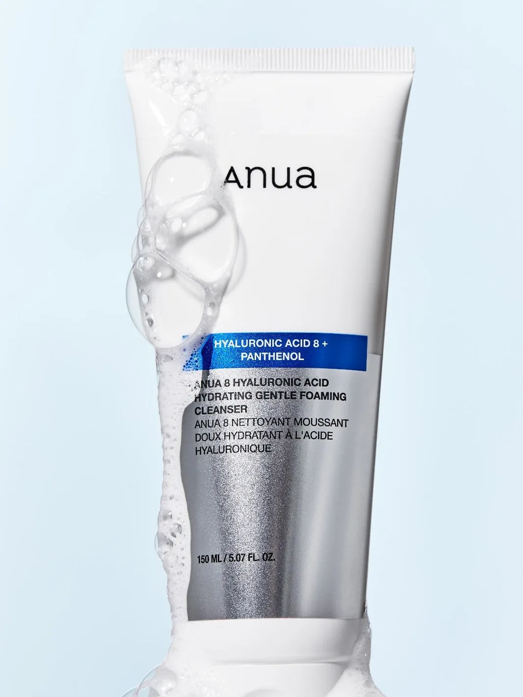 Anua 8 Hyaluronic Acid Hydrating Gentle Foaming Cleanser