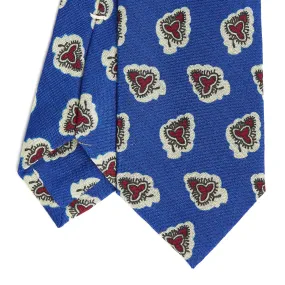 BLUETTE WOOL AND SILK  TIE