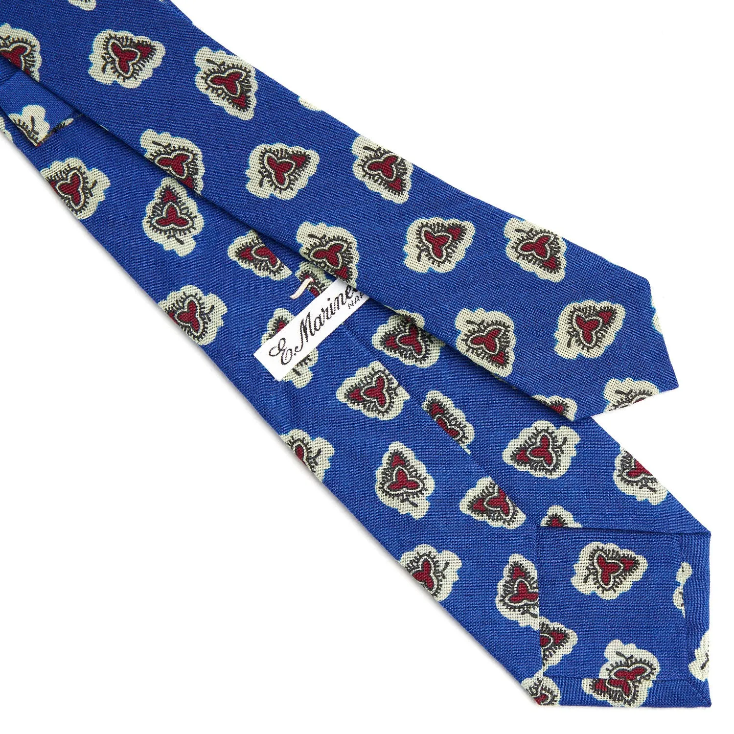 BLUETTE WOOL AND SILK  TIE