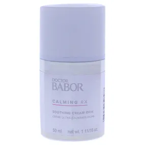 Calming Rx Soothing Cream Rich by Babor for Women - 1.7 oz Cream