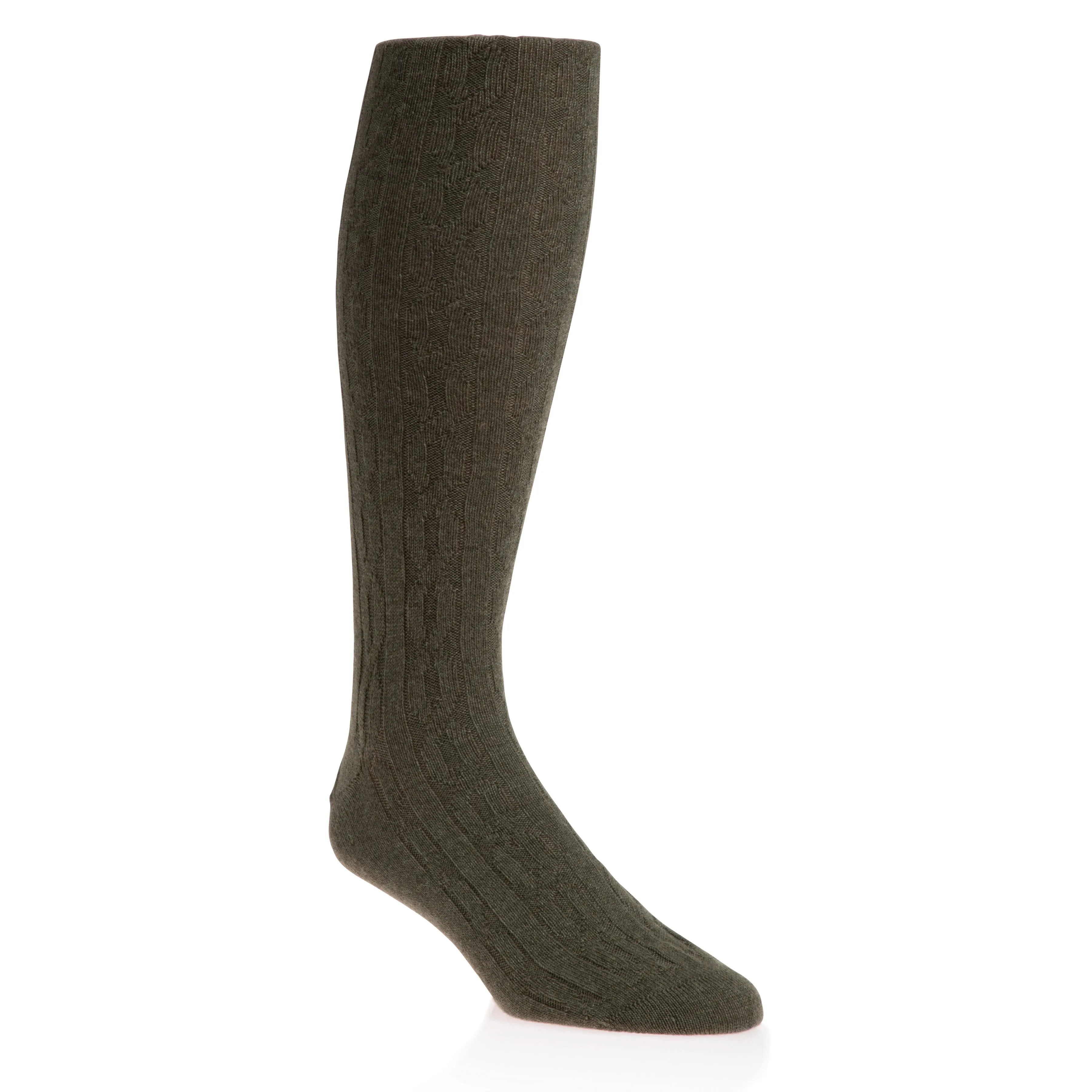 Cashmere Cable-knit Sock