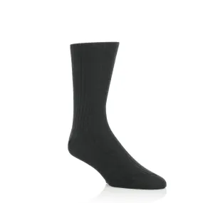 Cashmere/Silk Ribbed Short Socks