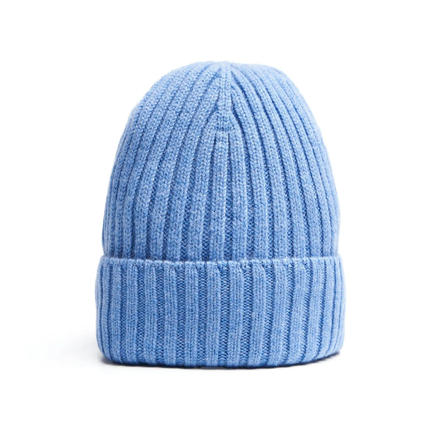 CHRISTMAS BOX WITH LIGHT BLUE CASHMERE COSTA BEANIE