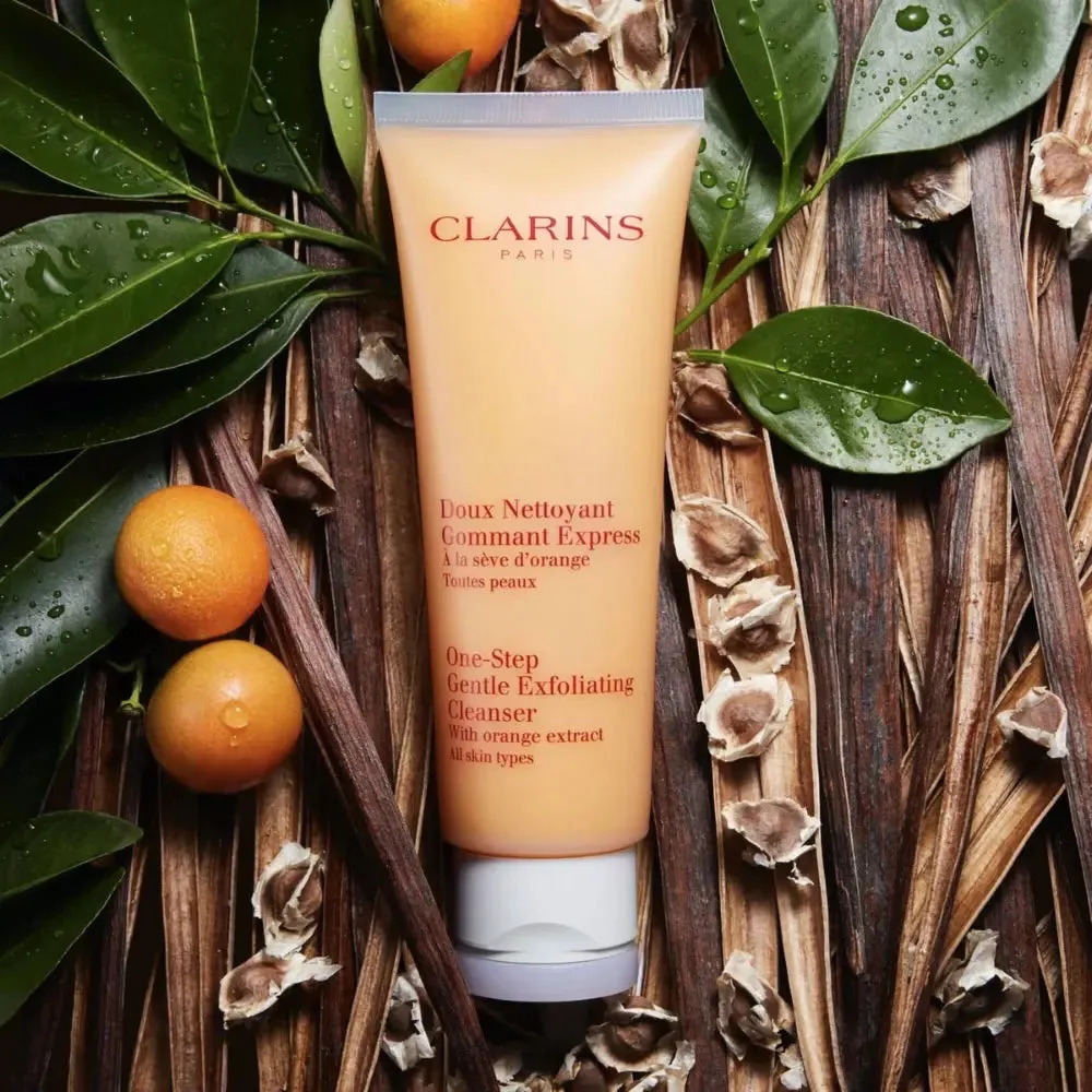 Clarins One-Step Gentle Exfoliating Cleanser - All Skin Types 125ml