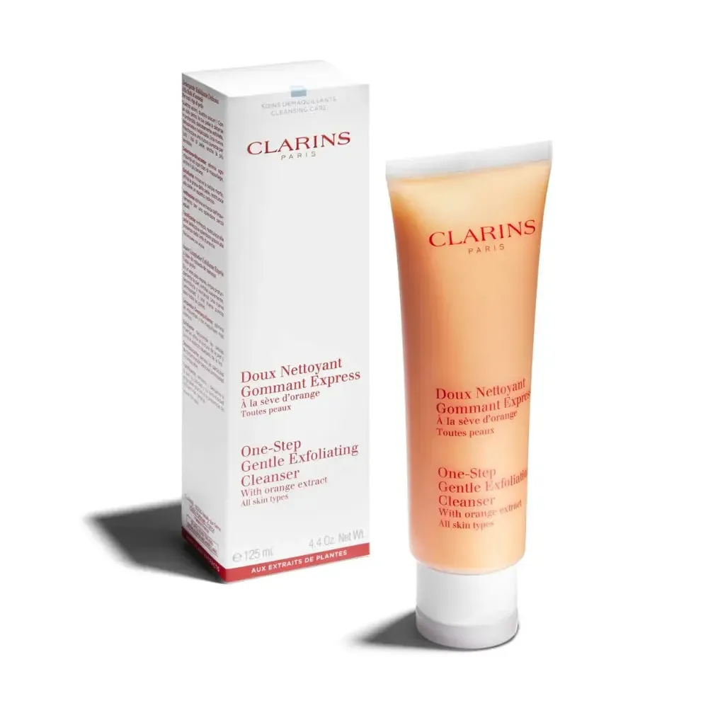 Clarins One-Step Gentle Exfoliating Cleanser - All Skin Types 125ml