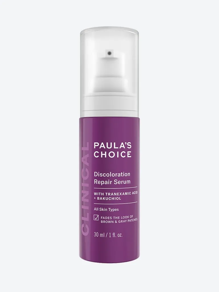 Clinical discoloration repair serum