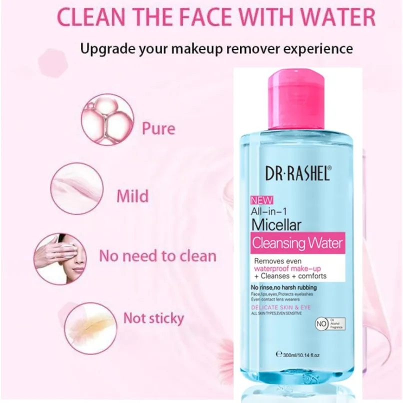 Dr. Rashel All-in-1 Micellar Cleansing Water (Blue) 110ml