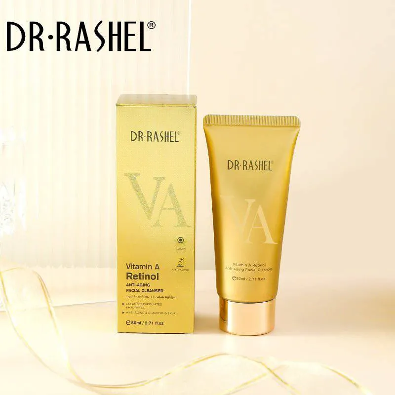 DR.RASHEL Face Wash Vitamin A Retinol Anti-Aging Facial Cleanser 80ml DRL- 1618