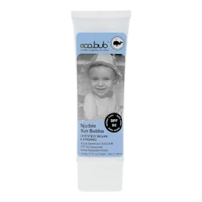 Eco.bub Nju:bie Sun Bubba Certified Vegan & Organic SPF 50 Sunscreen