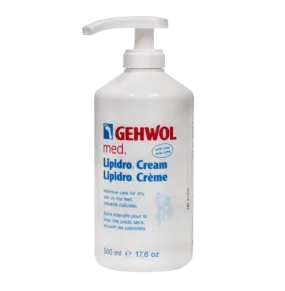 Gehwol Med Lipidro Cream - Intense Moisture for Your Feet (500 ml)