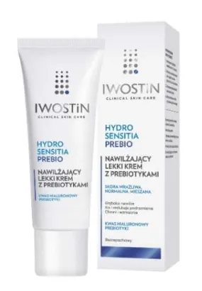 IWOSTIN HYDRO SENSITIA PREBIO Moisturizing light cream with prebiotics 50ml