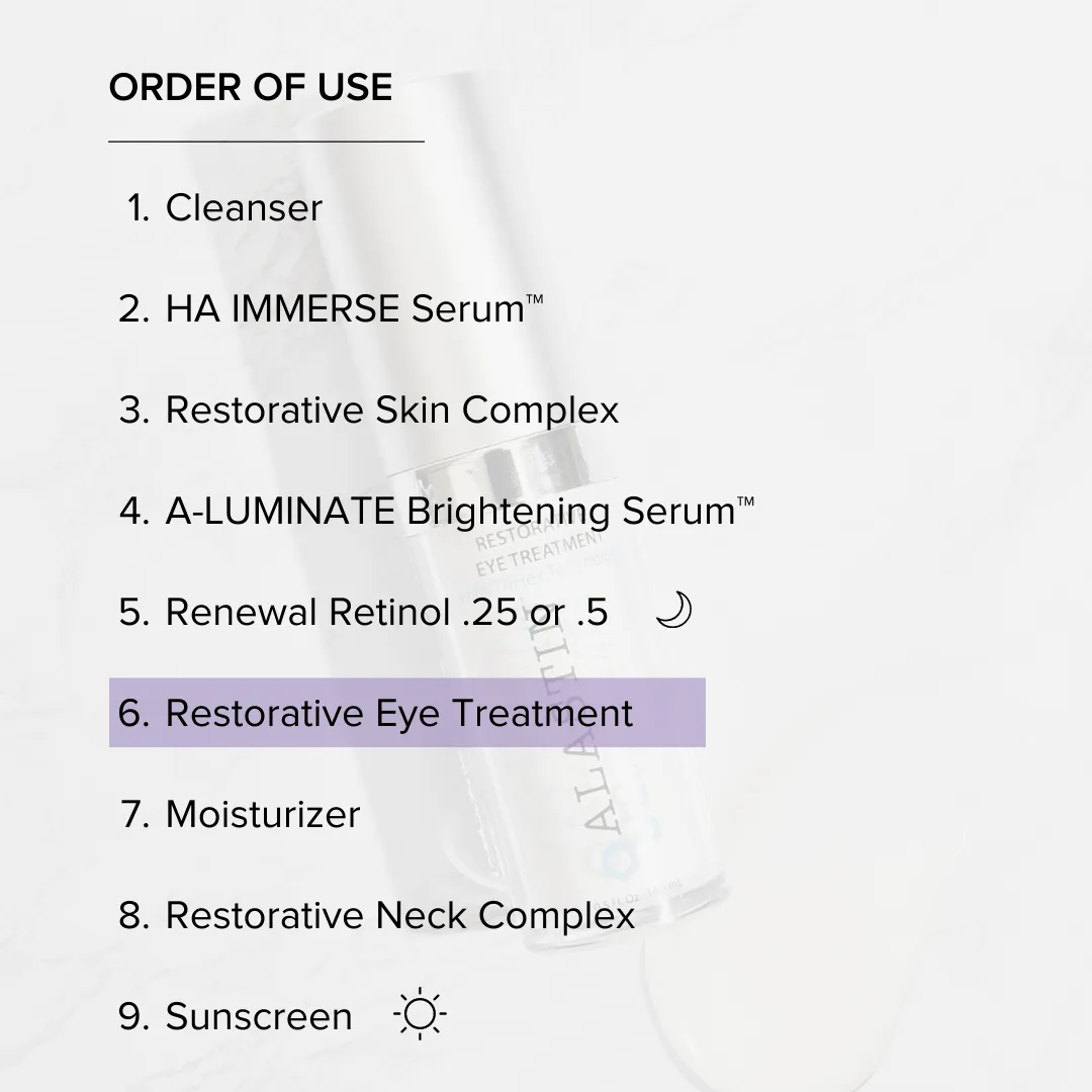 Restorative Eye Treatment with TriHex Technology®