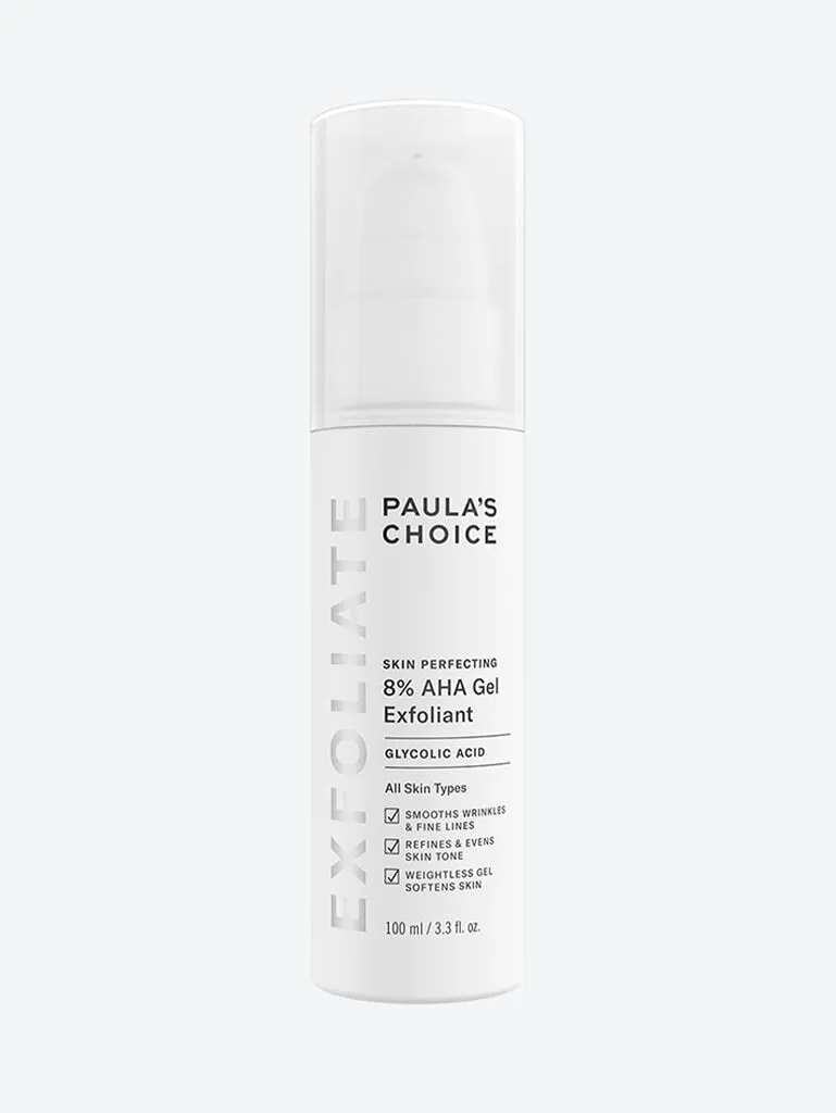 Skin perfecting 8% aha gel exfoliant