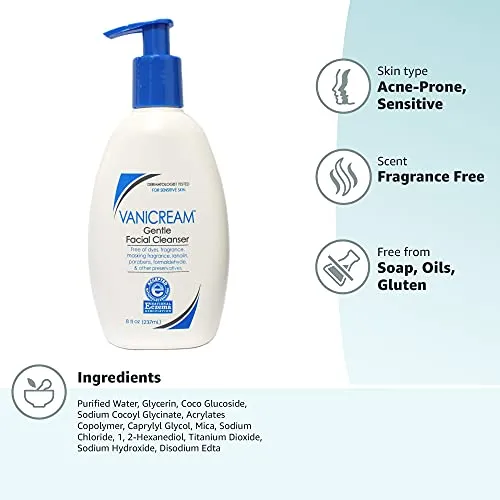 Vanicream Gentle Facial Cleanser