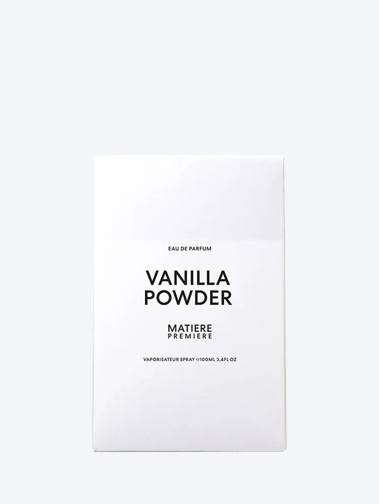 Vanilla powder eau de parfum