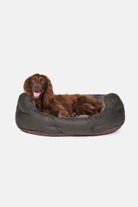 Wax cotton dog bed