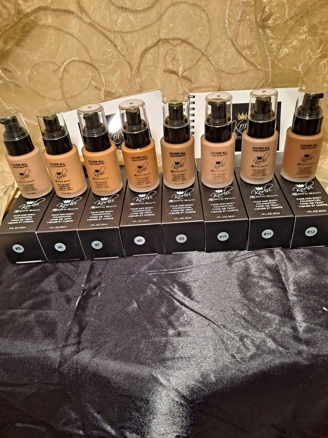 Women KRB's liquid matte foundation