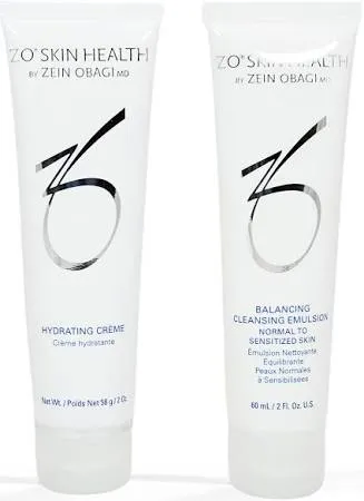 ZO Balancing Cleansing Emulsion and Hydrating Crème